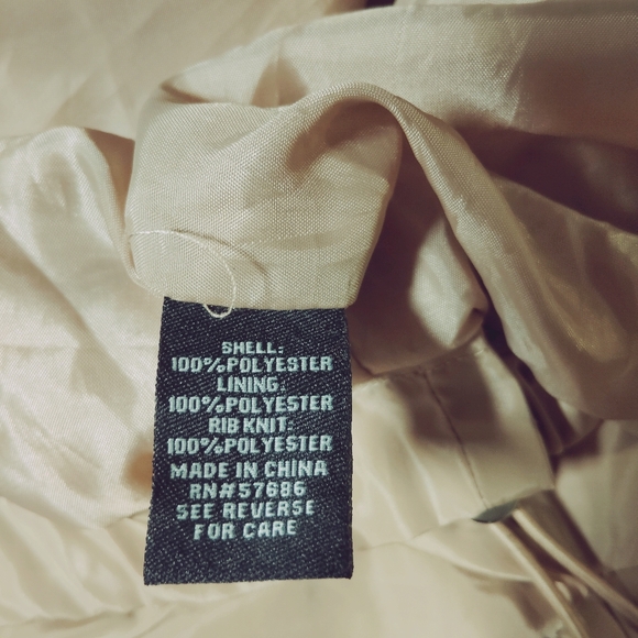 New Look Hooded Varsity Windbreaker Jacket Full Zip Lightweight Size XL - Picture 7 of 7